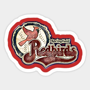 Springfield Redbirds Baseball Sticker